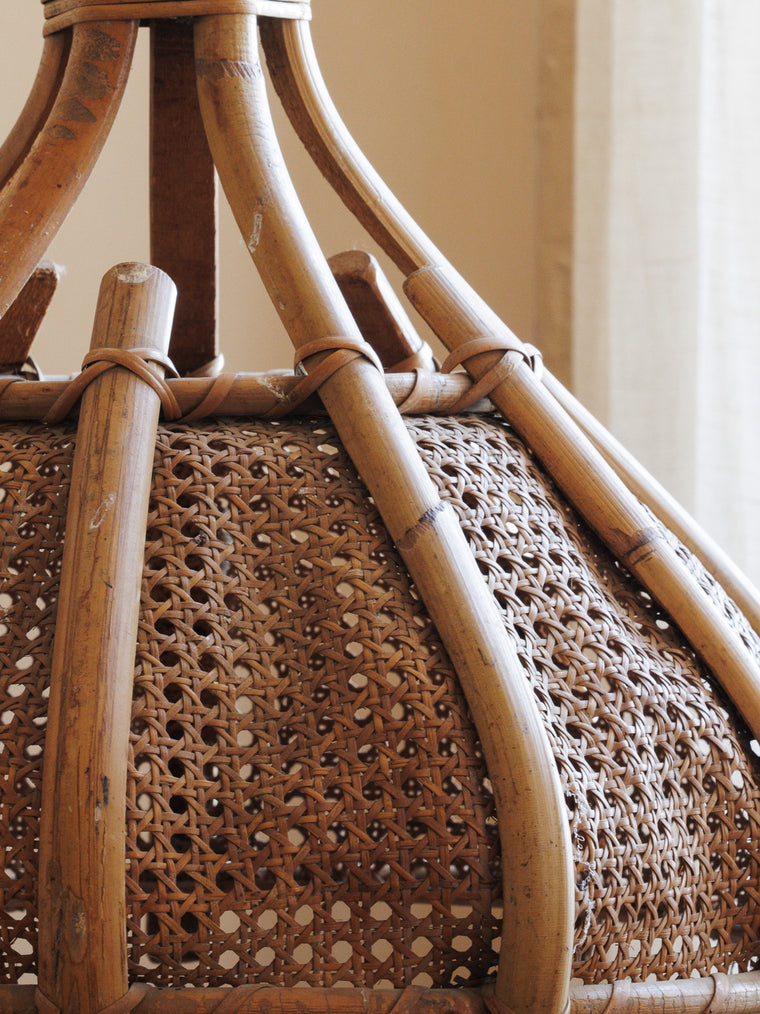 Wicker Pendant Lampshade - 2