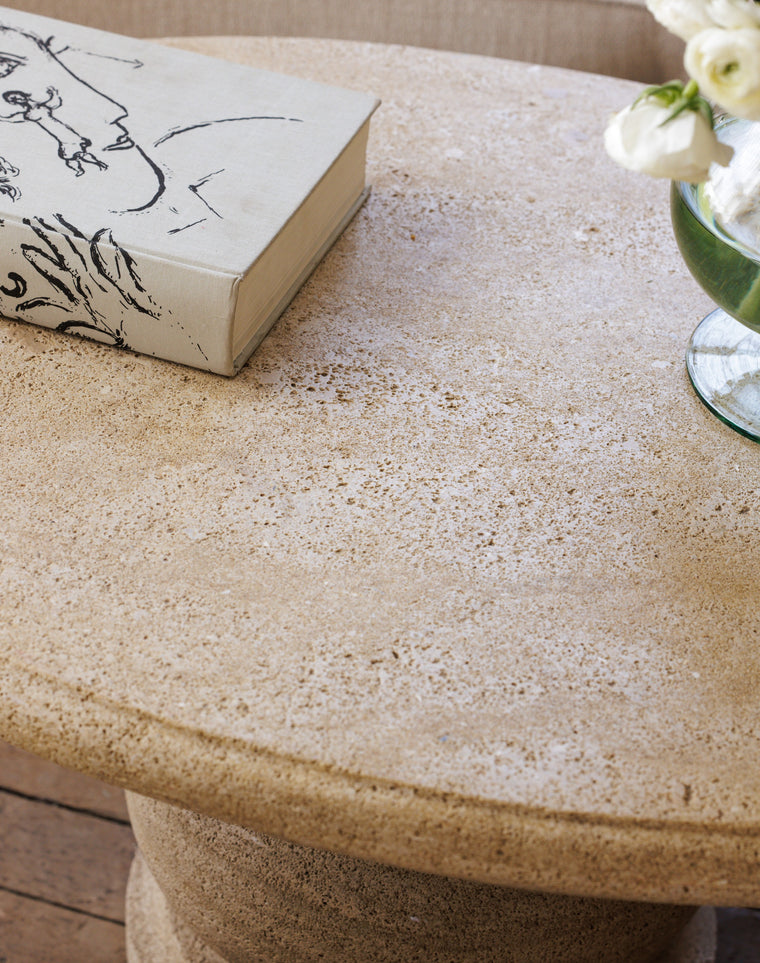 St. Gens Stone Coffee Table