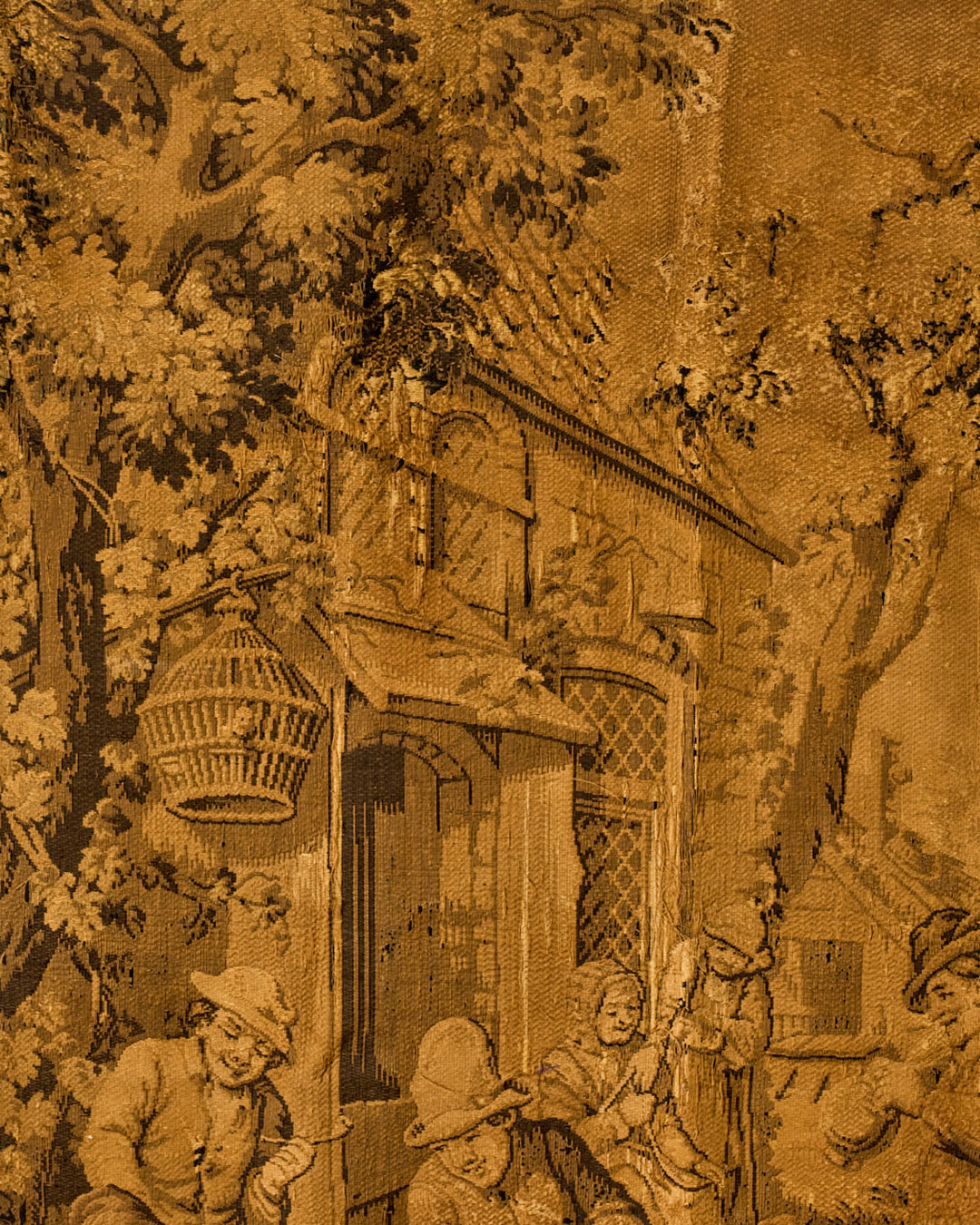 French Tapestry - Village Life