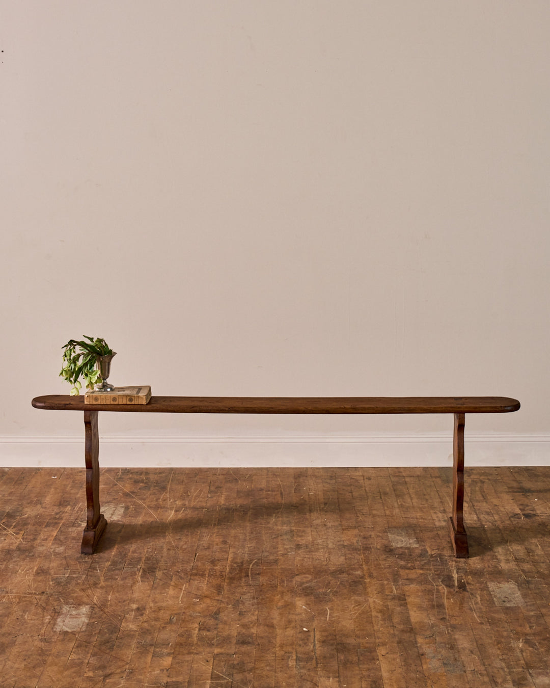 19th c. French Oak Bench