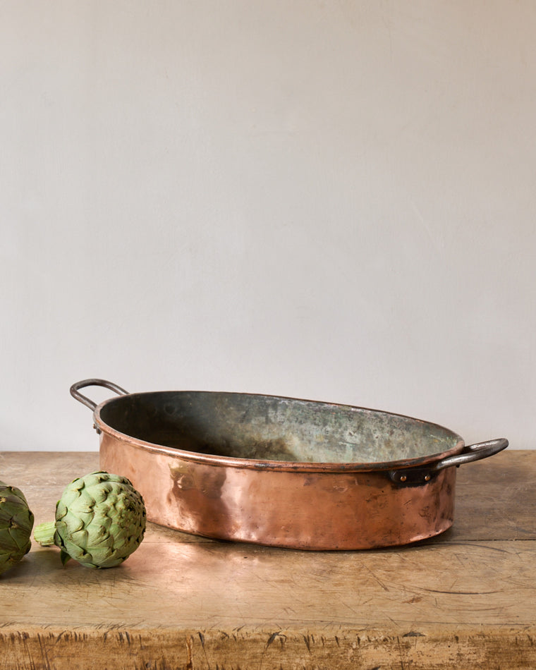 Large Copper Daubière