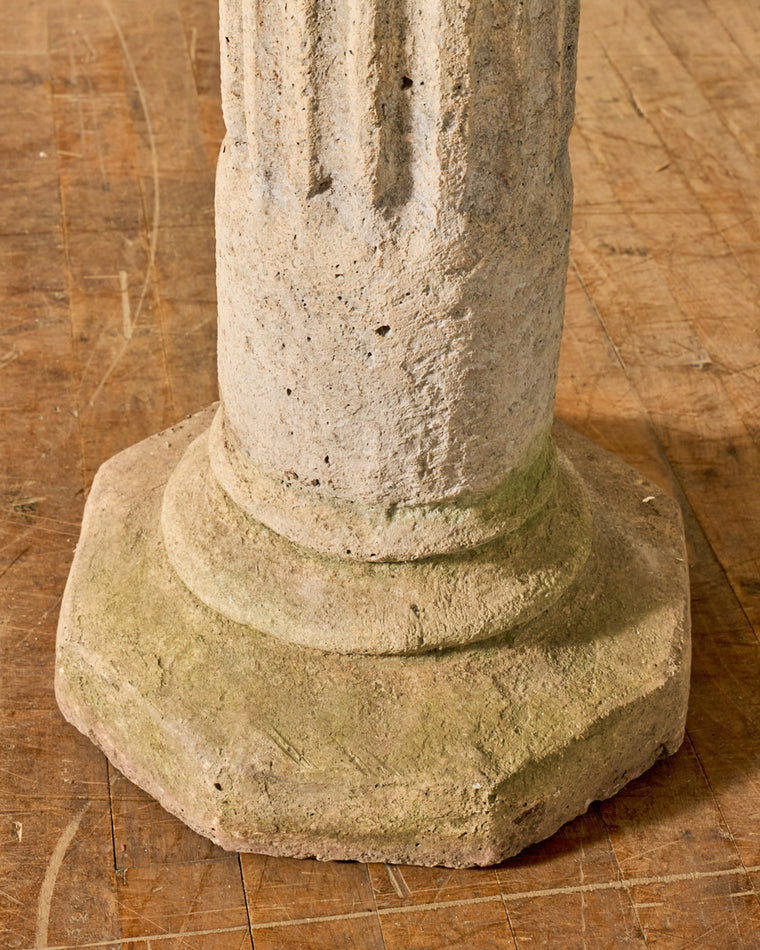 19th c. Cast Pedestal