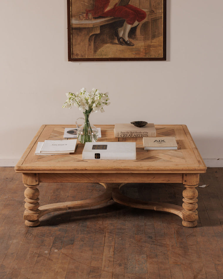 Vintage Oak Coffee Table