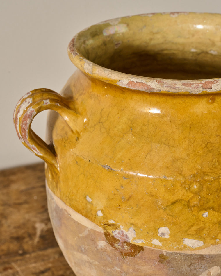 Yellow Confit Pot - I