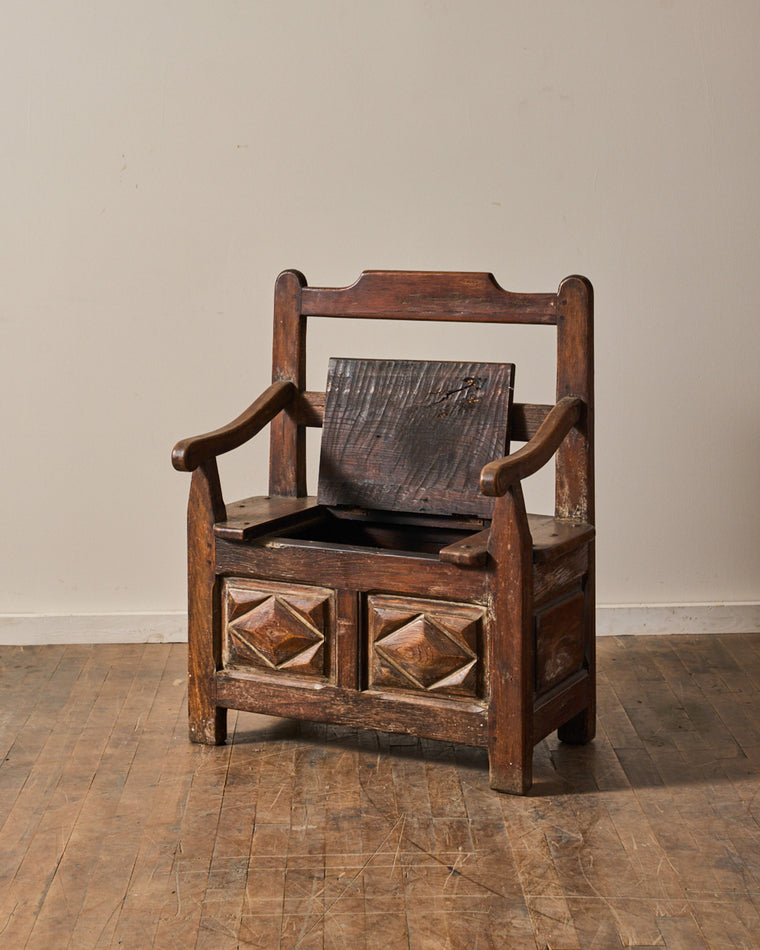 French Salt Box Bench
