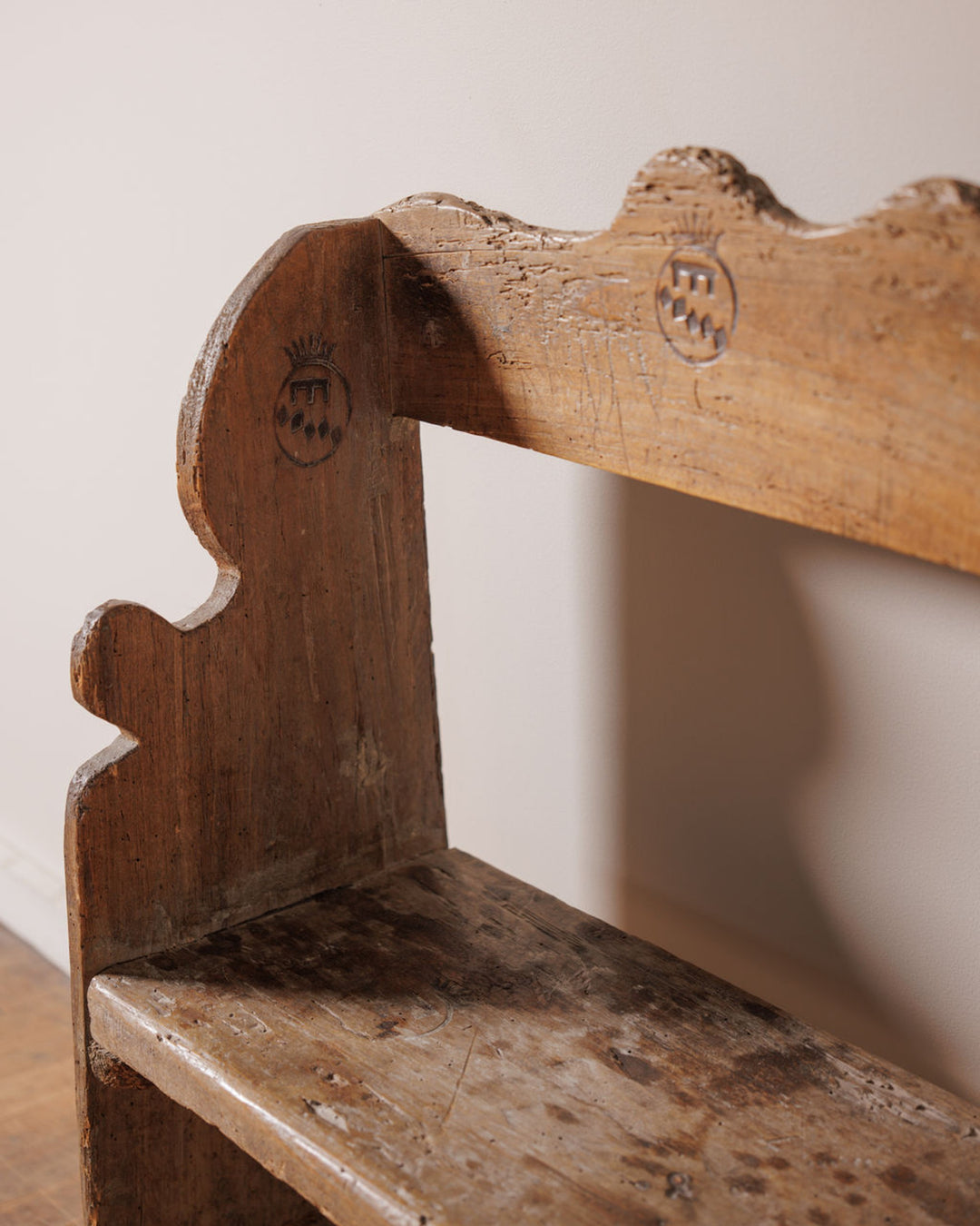 17th c. Italian Church Bench