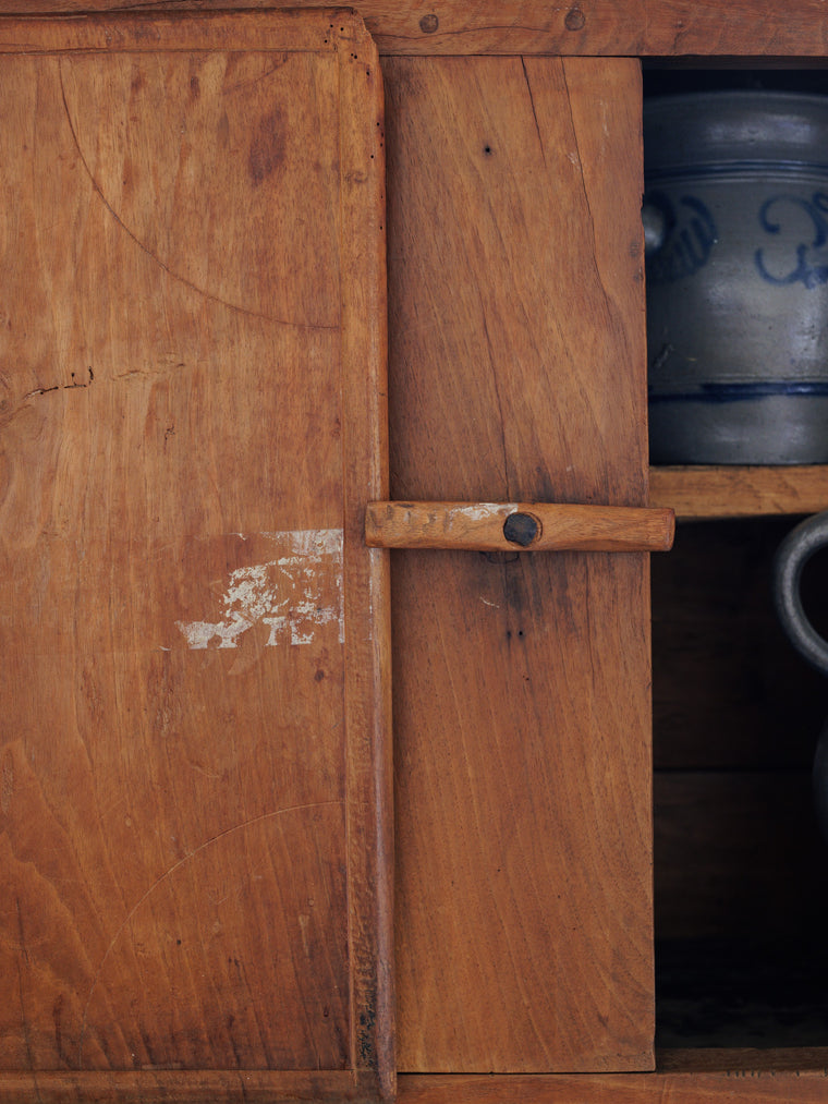 19th C. Oak Cupboard