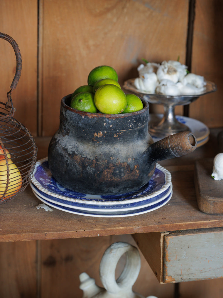 Black Dordogne Pot - Large