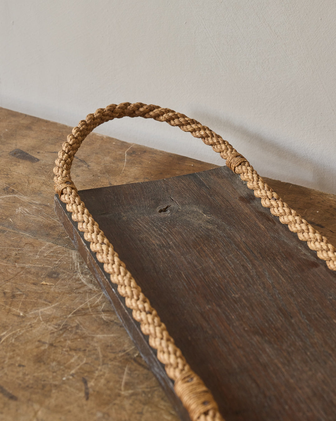 Wood and Rope Serving Board