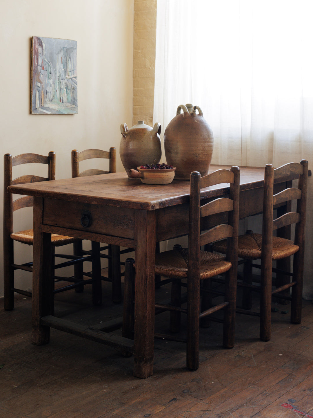 French Rush Chairs (Set of 4)