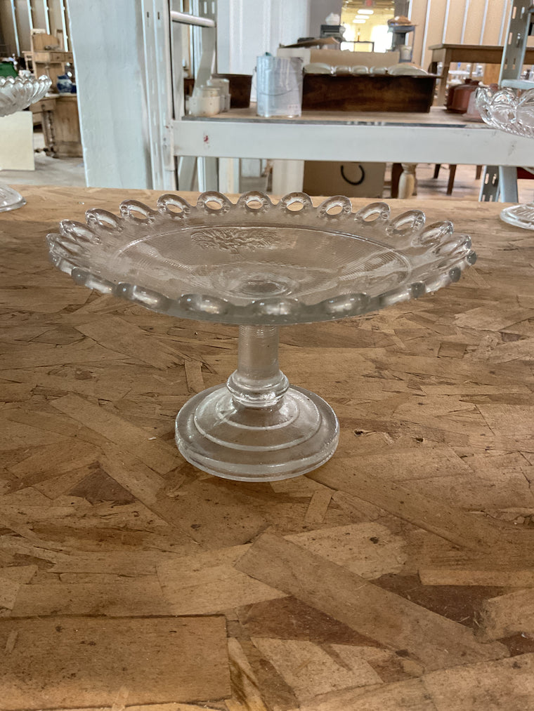 Glass Pedestal Dish