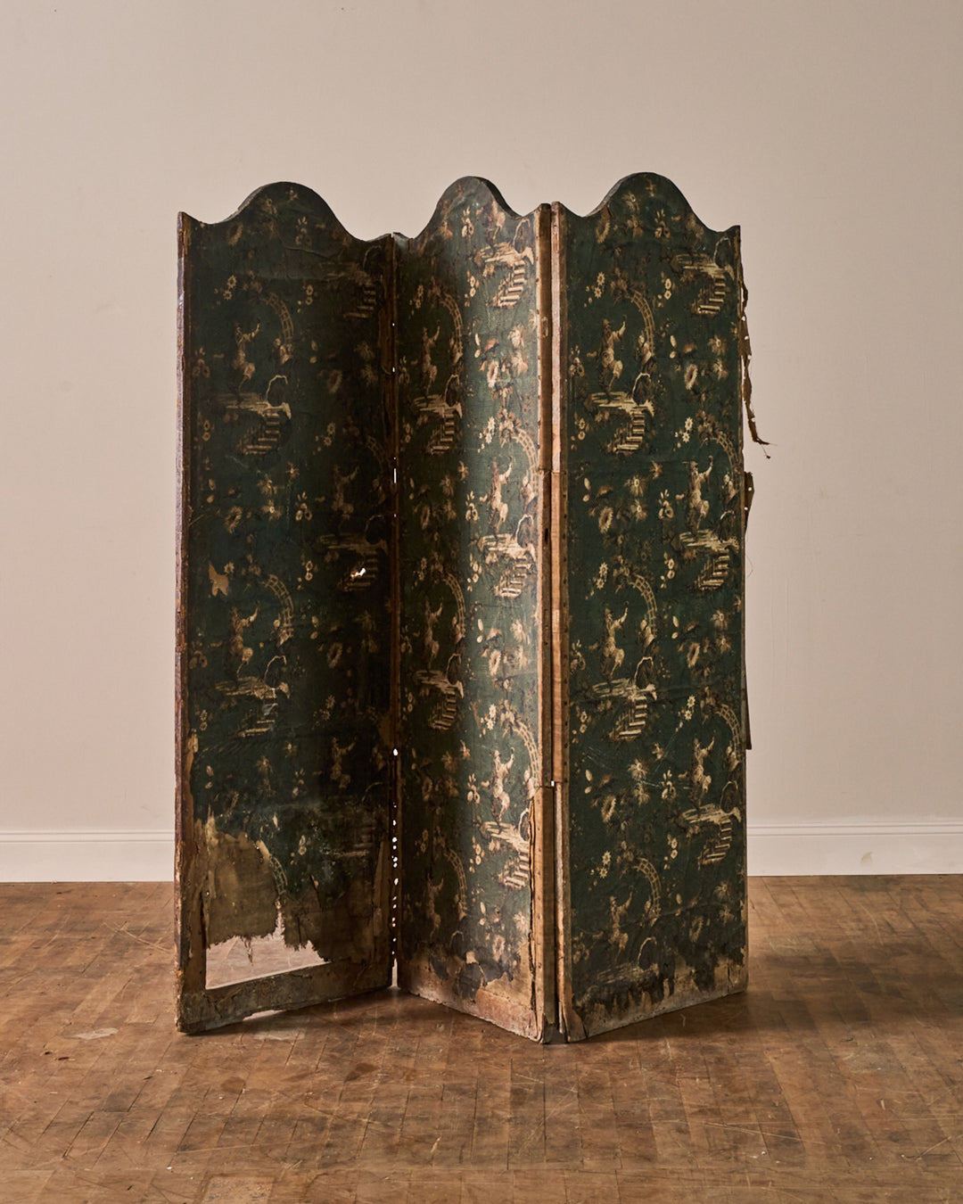 18th c. Chateau Screen Panel