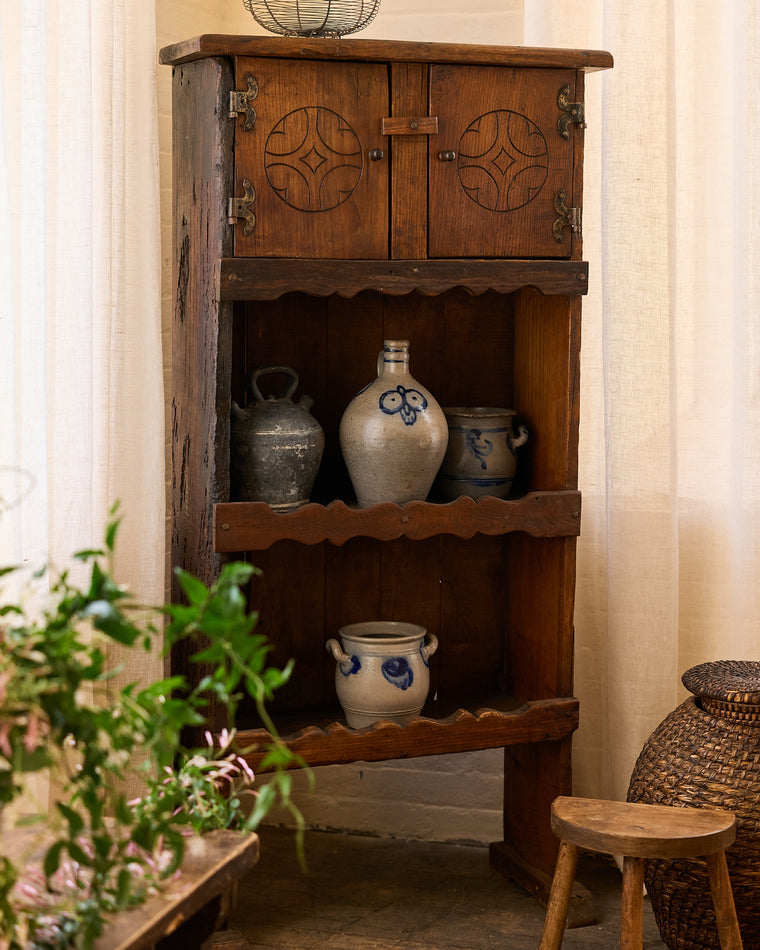 19th c. French Alps Cupboard