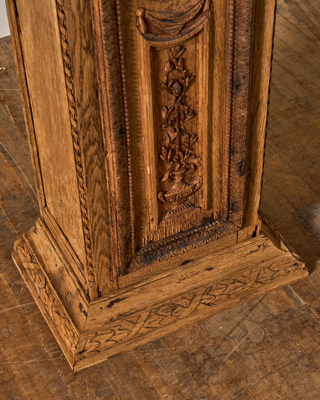 19th c. Carved Pedestal