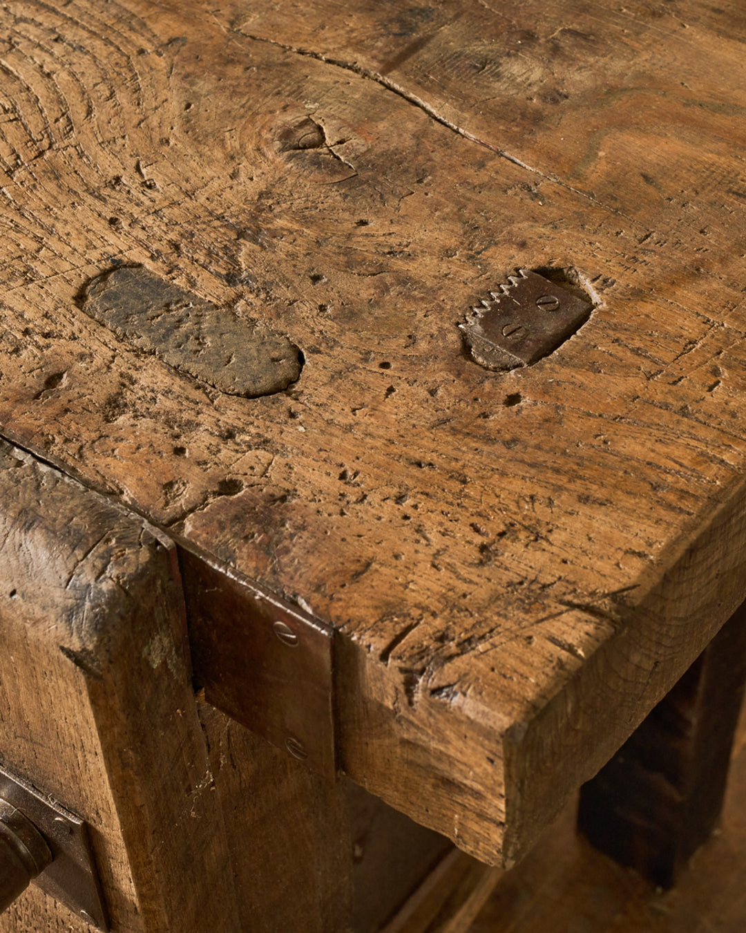 Rare Carpenters Restored Workbench