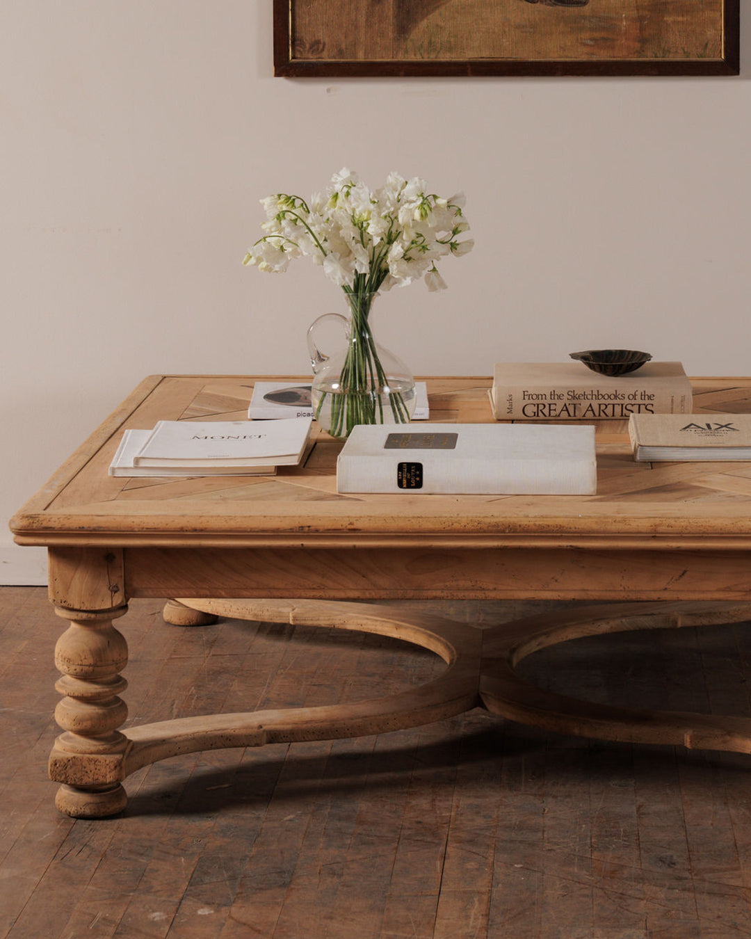 Vintage Oak Coffee Table