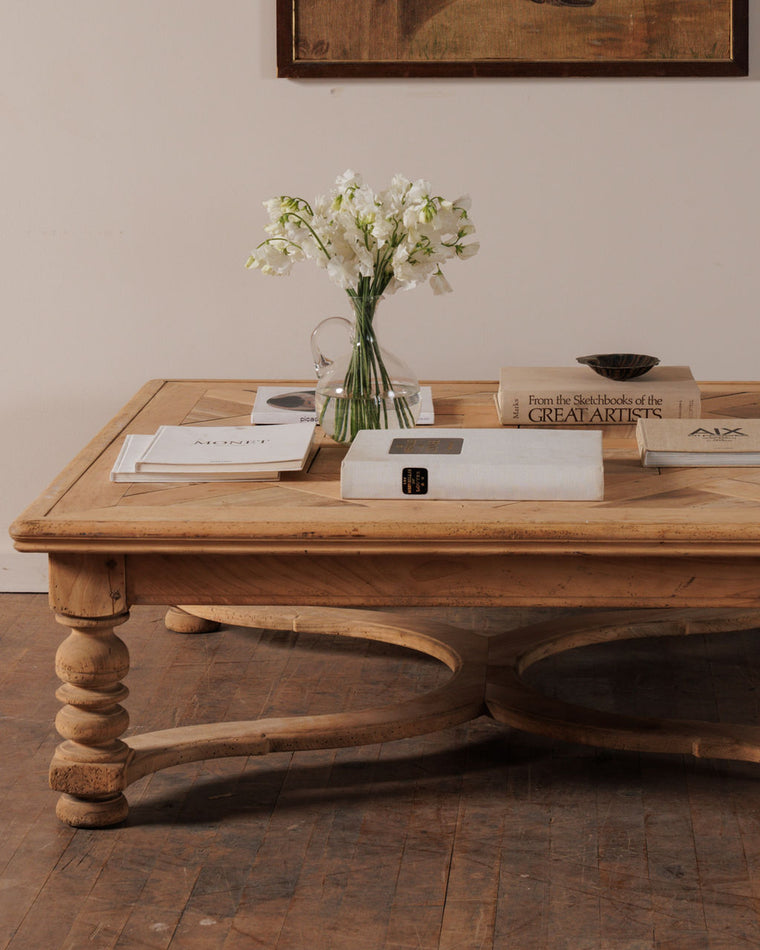 Vintage Oak Coffee Table