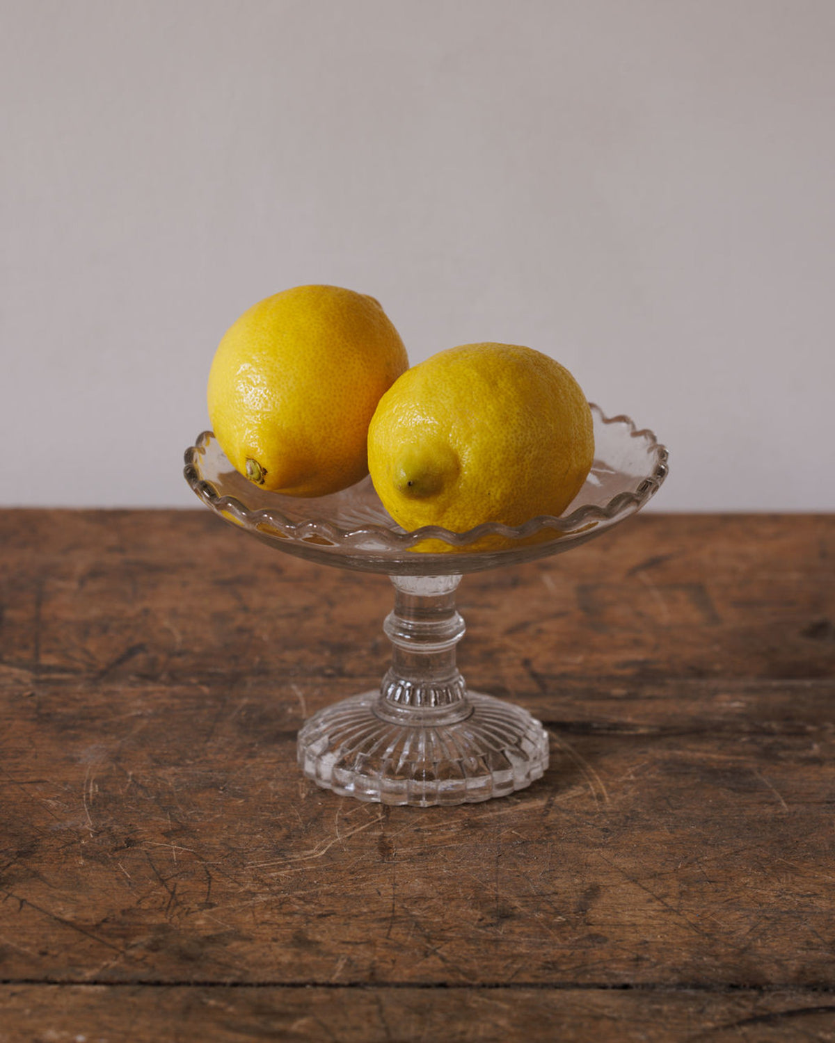 Glass Pedestal Dish