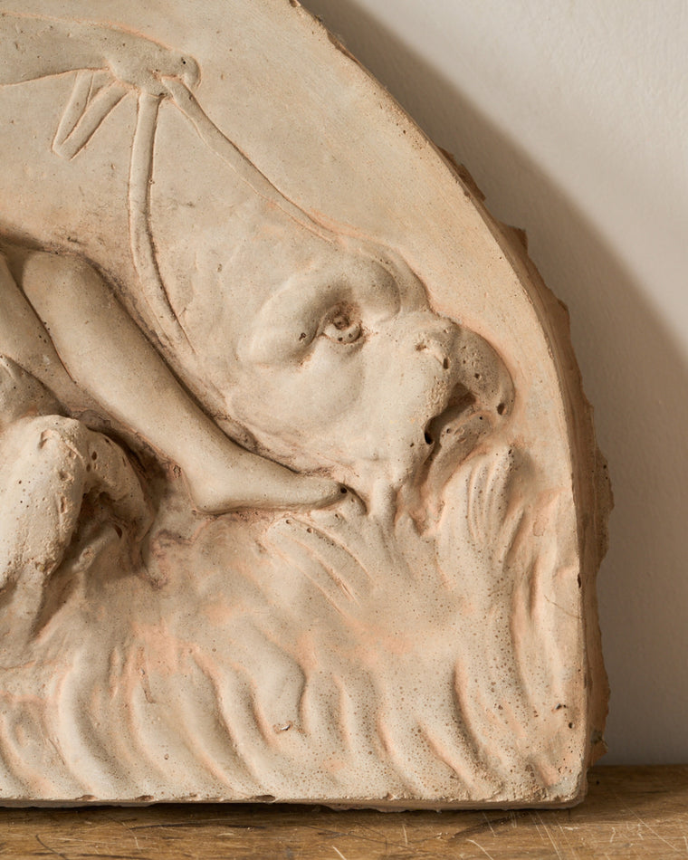 Plaster Bas Relief