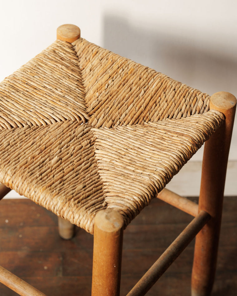 French Rush Stool - Light