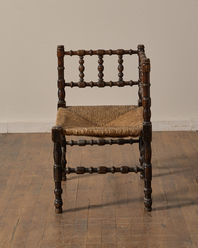 Dutch Bobbin Corner Chair - I
