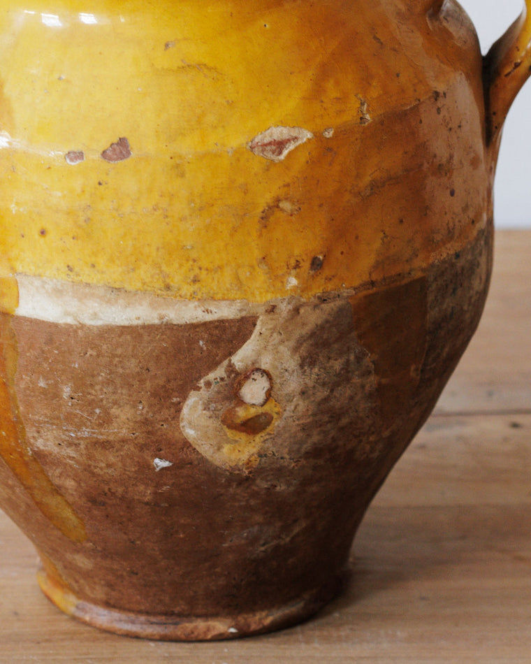 Yellow Confit Pot - I