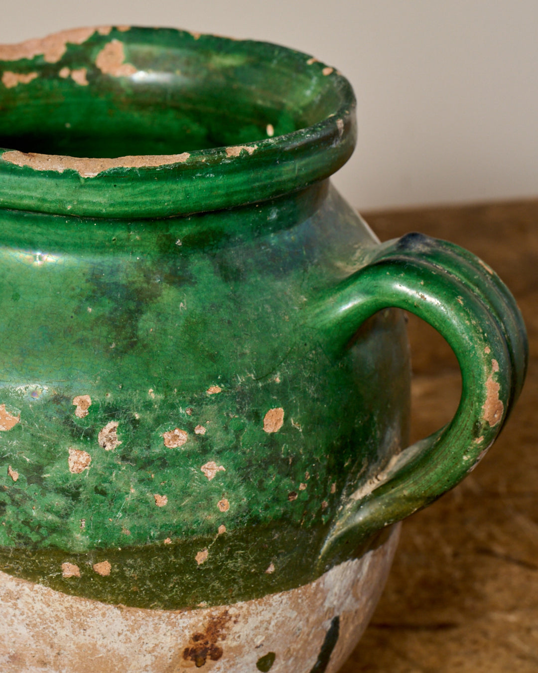 Rare Green Confit Pot