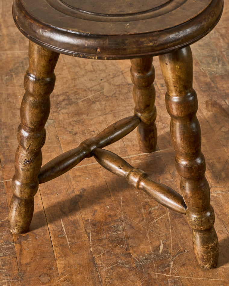 French Bobbin Stool