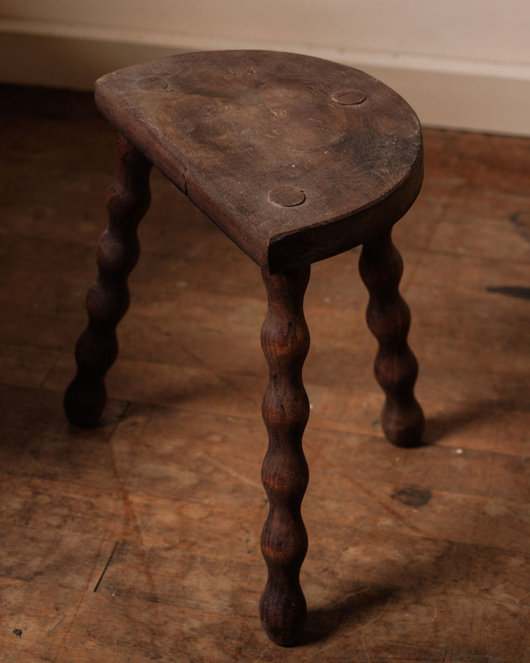 Demi Lune Bobbin Stool