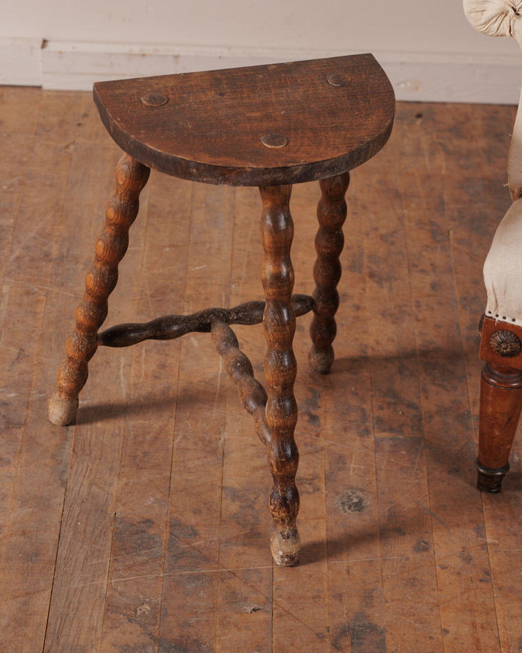 Demi Lune Bobbin Stool