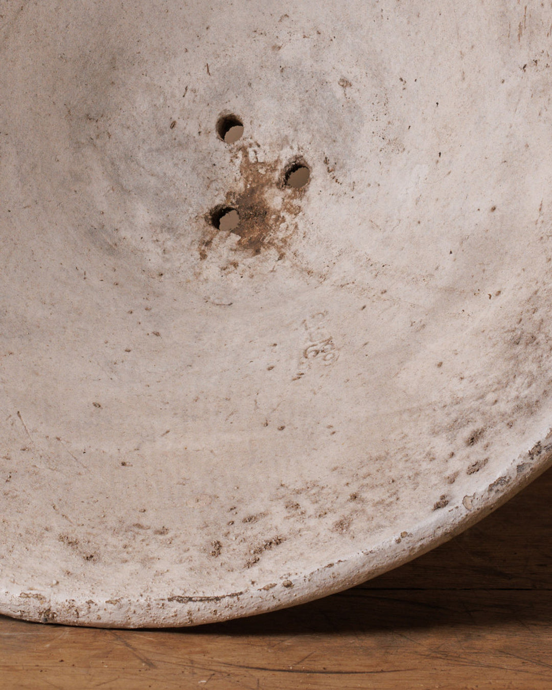 Willy Guhl Tilt Tall Planter - Whitewash