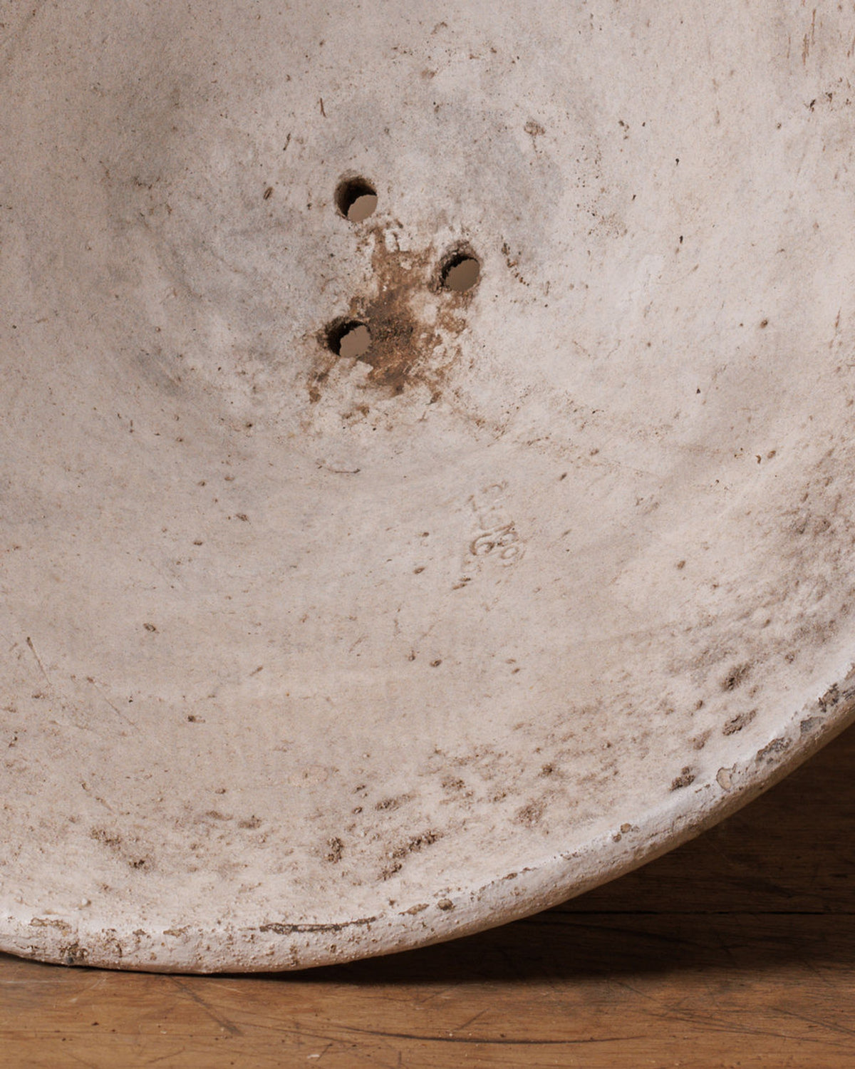 Willy Guhl Tilt Tall Planter - Whitewash