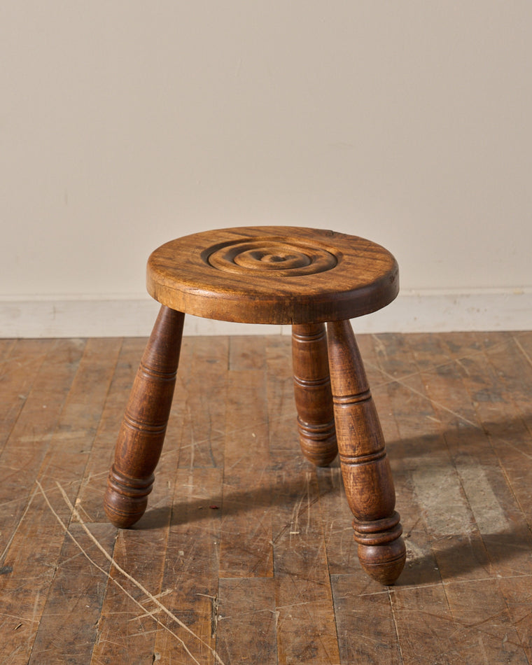 French Bobbin Stool