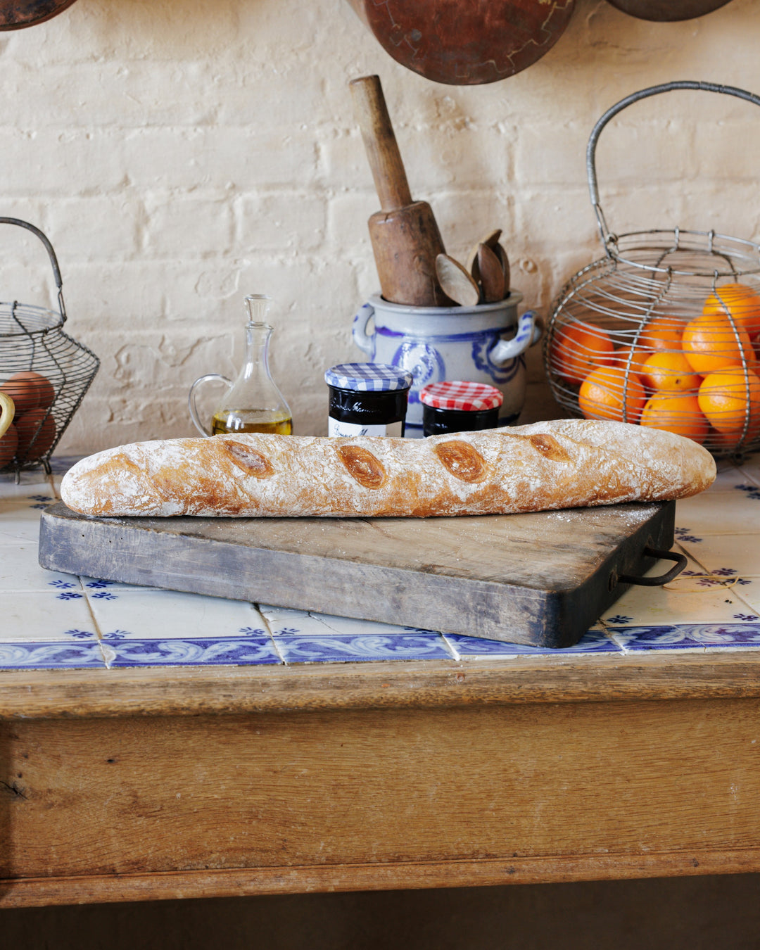 Antique French Cutting Board - IV