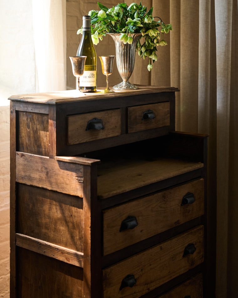 Antique Post Office Cupboard
