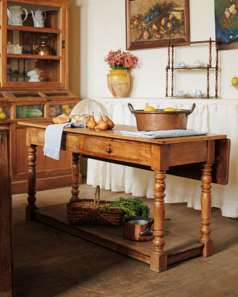 Antique Folding Kitchen Island