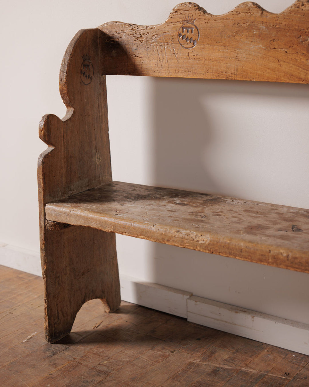 17th c. Italian Church Bench
