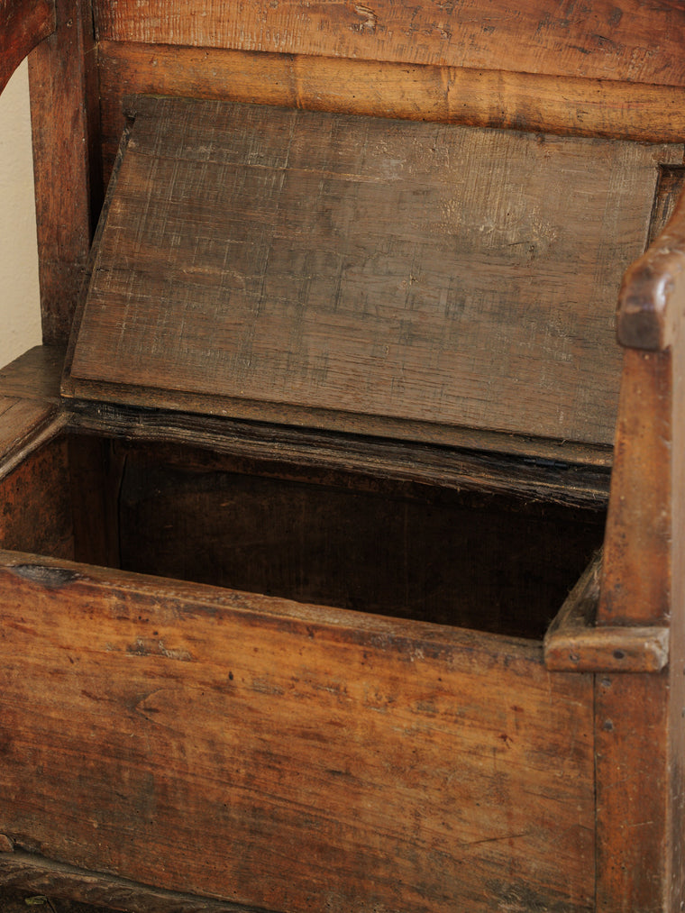 Antique Salt Box Bench