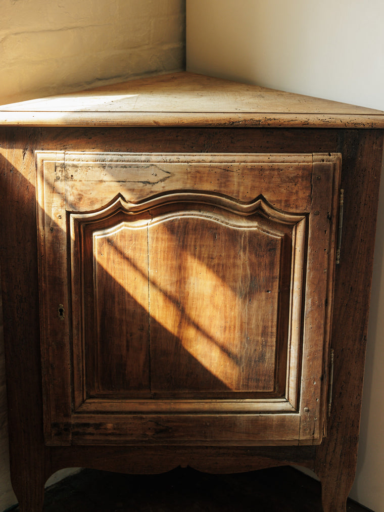 Oak Corner Cabinet