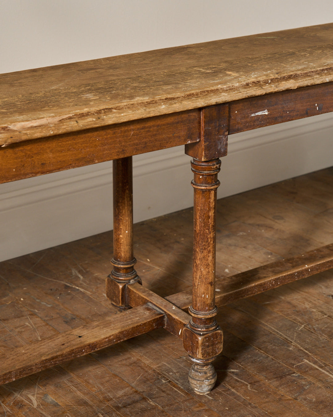 Antique Monastery Bench