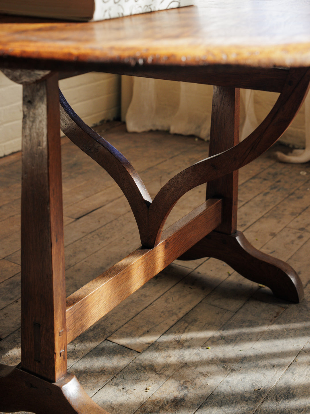 Antique Wine Tasting Table