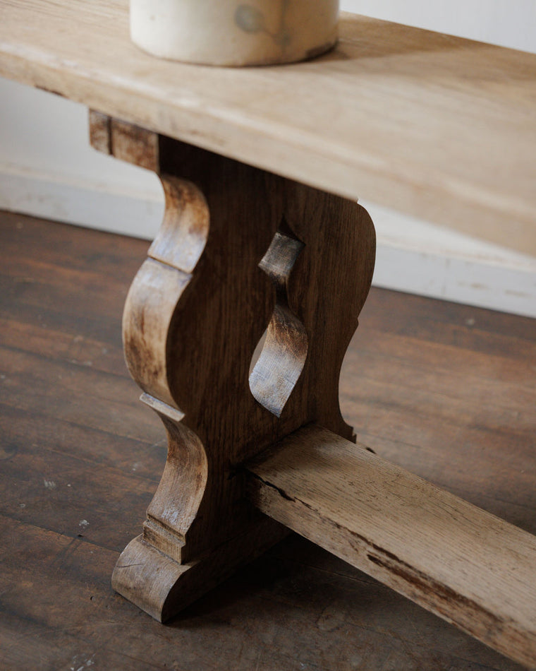 French Oak Bench