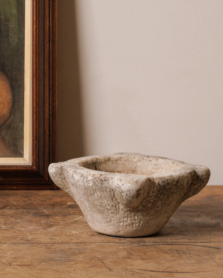Patina Spanish Marble Mortar - 3
