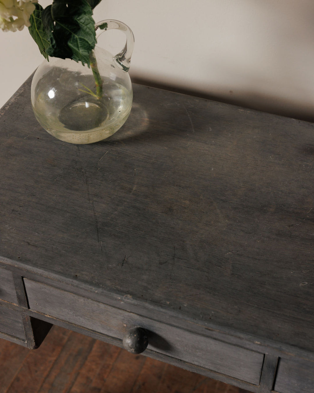 French Blue Side Table