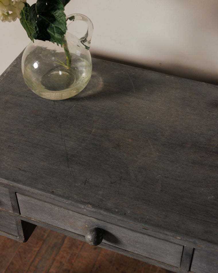 French Blue Side Table