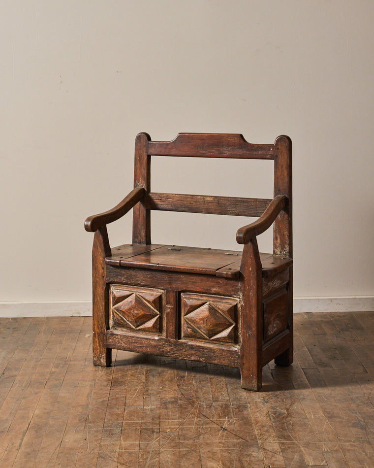 French Salt Box Bench