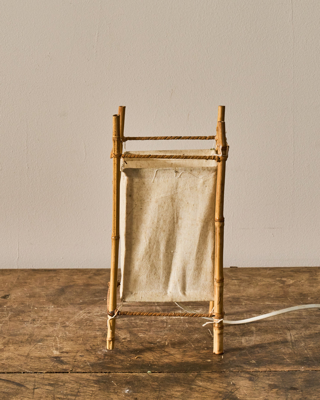 French Bamboo Lamp