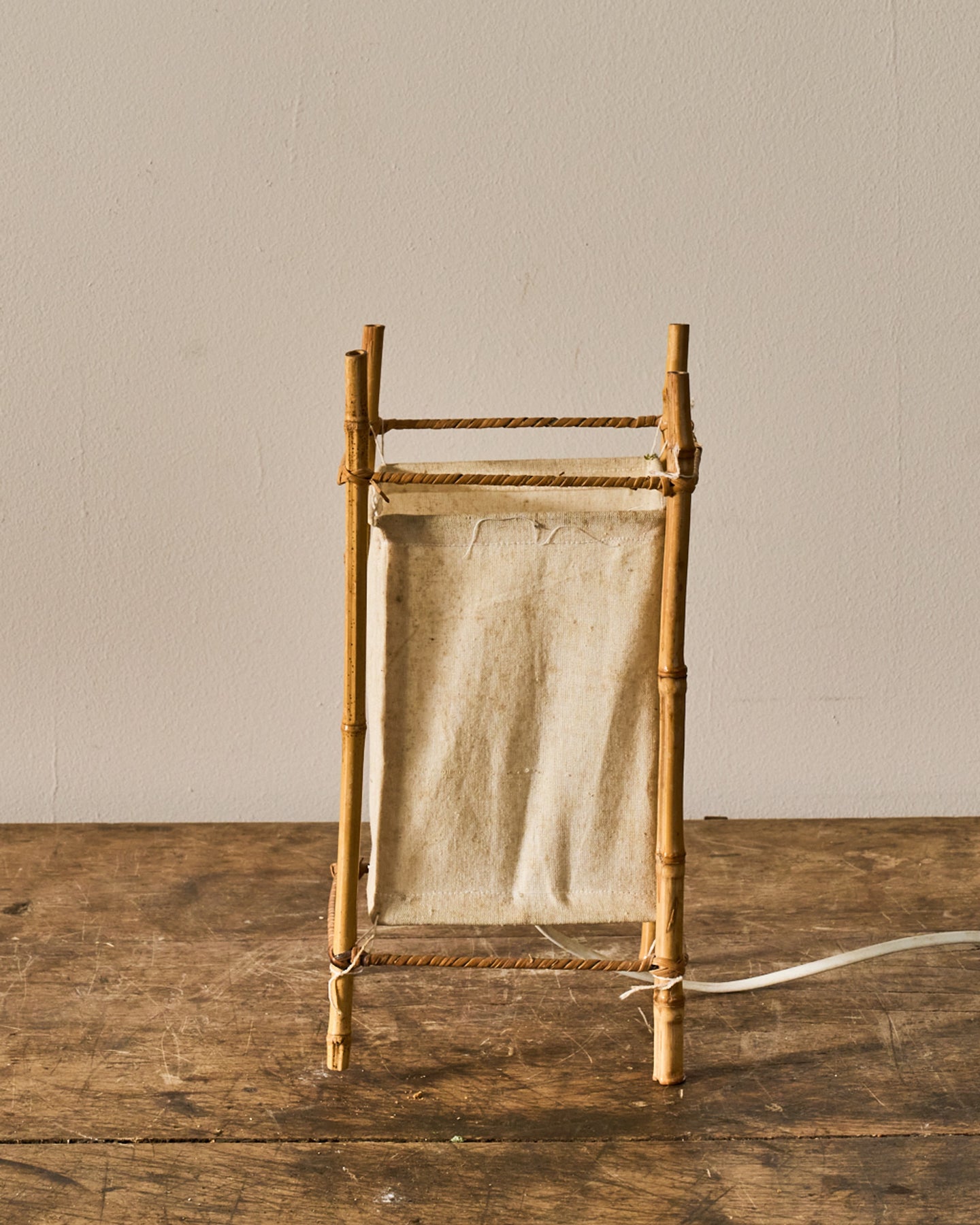 French Bamboo Lamp