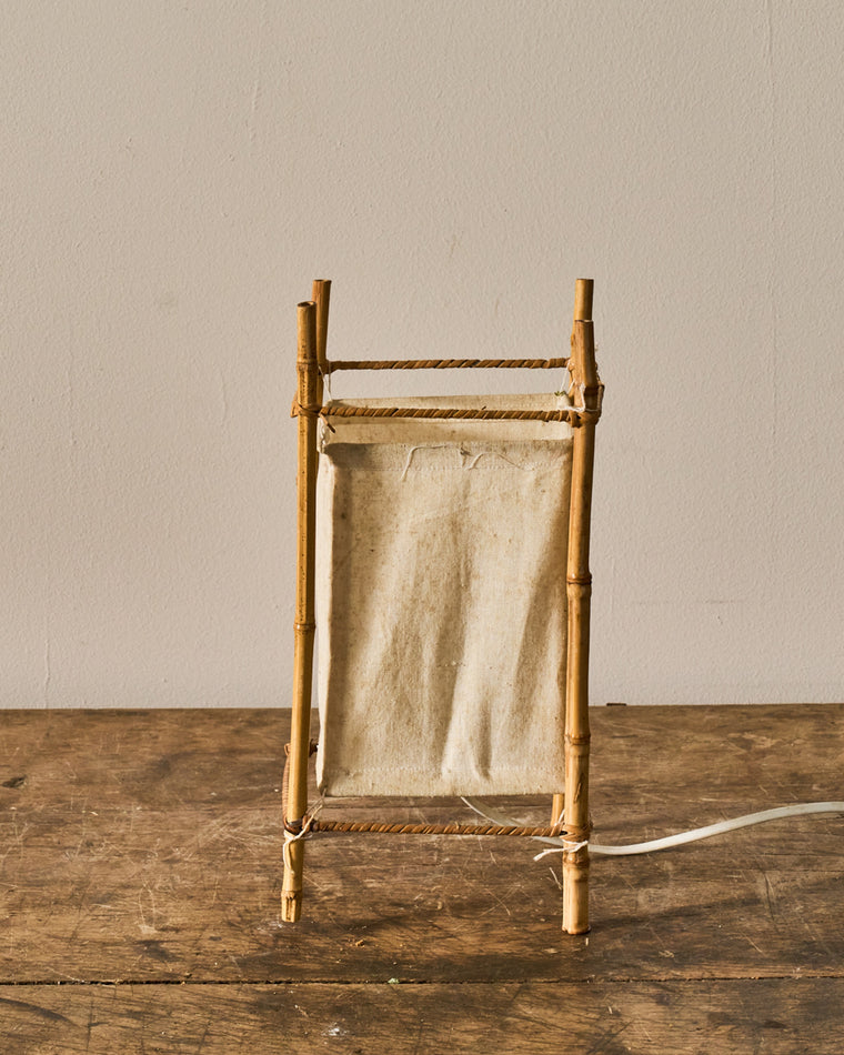 French Bamboo Lamp