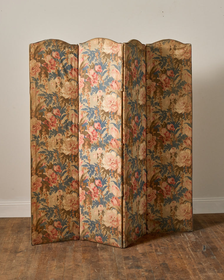 19th c. Floral Screen
